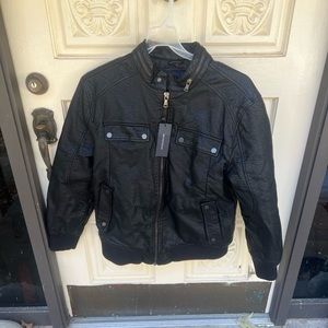 Truth Of TOUCH Vegan Leather Jacket  NWT  $139